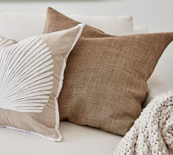 denim pillows pottery barn