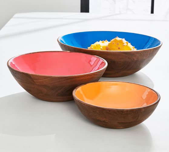 Blue Enamelled Aluminium Utility Bowl Fruit Bowl+Home Decorative & Kitchenware.