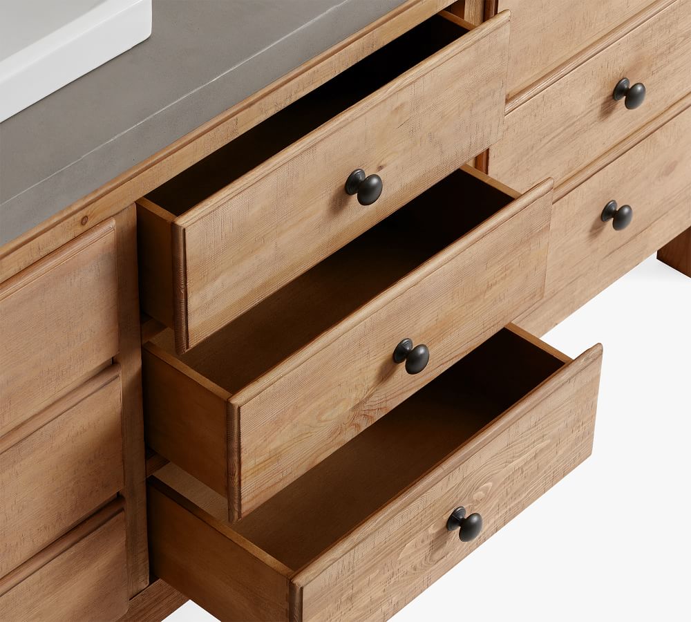 Mason 72" Double Sink Vanity | Pottery Barn