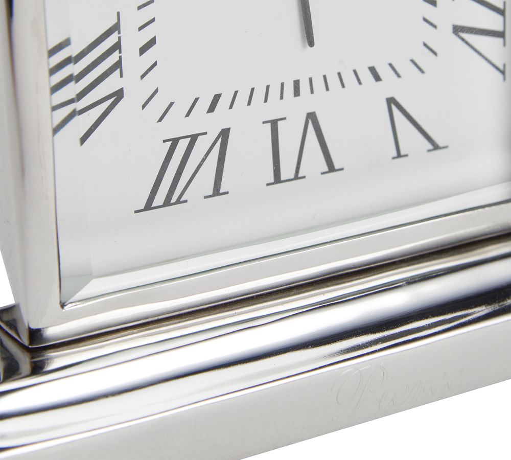 Facet Desktop Alarm Clock Pottery Barn