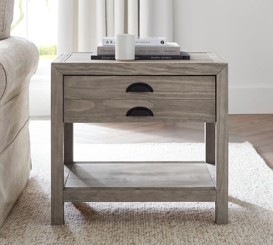 Architects Reclaimed Wood Side Table Pottery Barn Architects Reclaimed Wood Side Table, Reclaimed Wood End Table Lamps