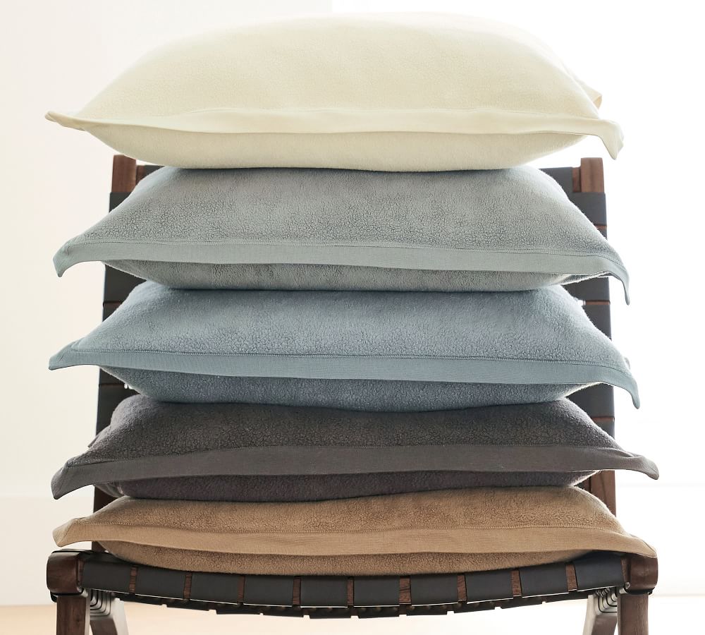Cozy Fleece Pillow Covers Pottery Barn