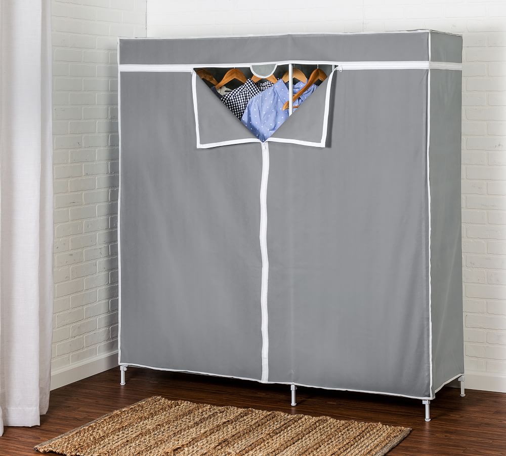60" Wardrobe Storage Closet Pottery Barn