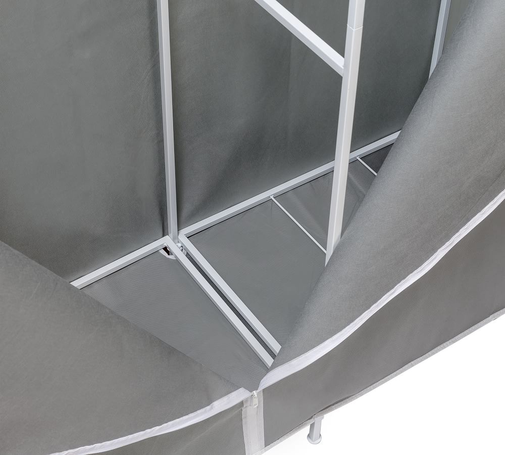 60" Wardrobe Storage Closet Pottery Barn