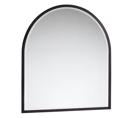 Layne Mantel Mirror Pottery Barn, How To Hang An Arched Mirror
