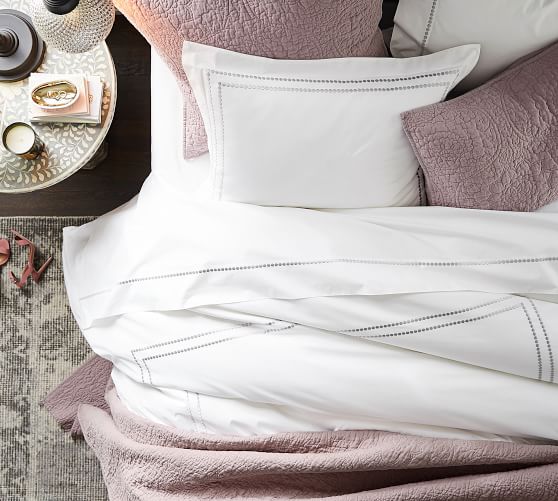 pottery barn percale sheets