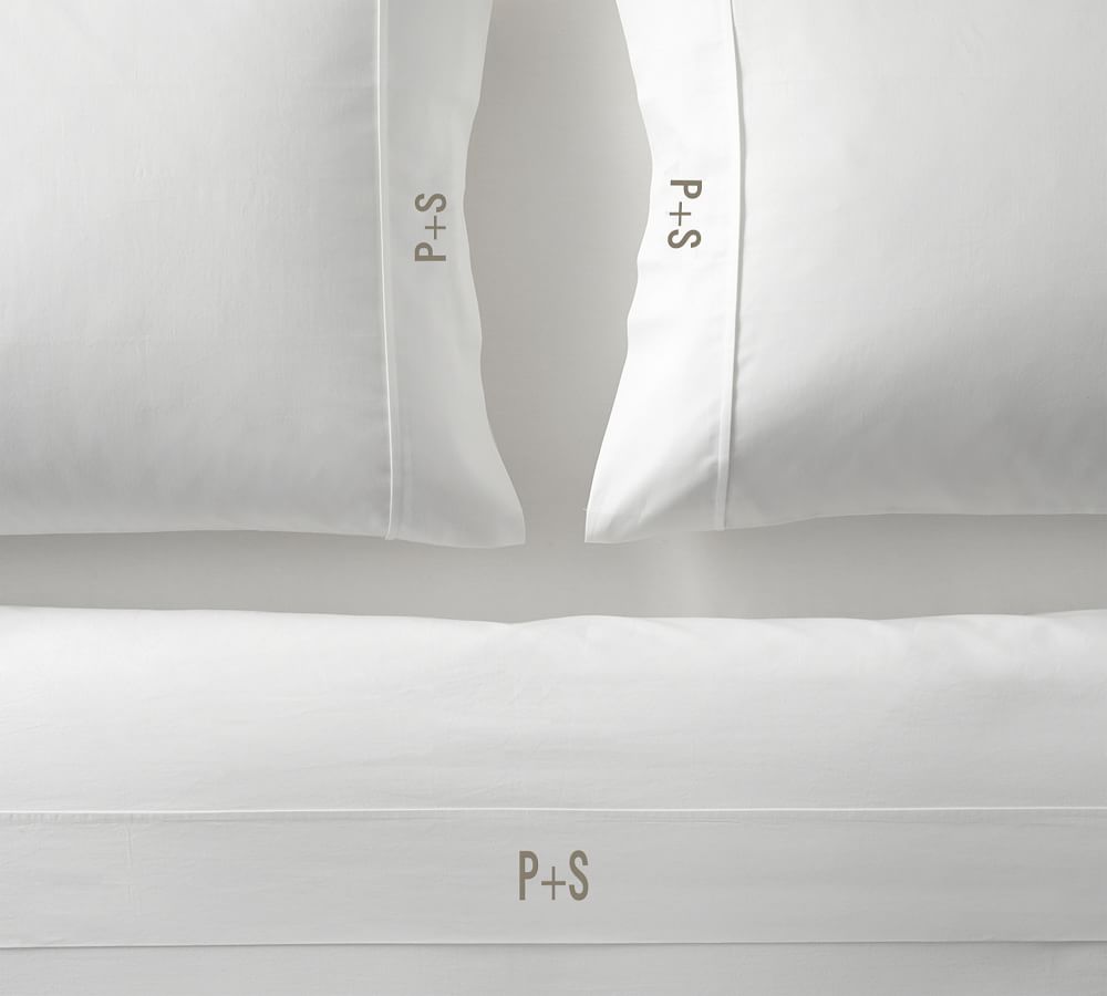 Essential Sateen Pillowcases Set of 2 Pottery Barn