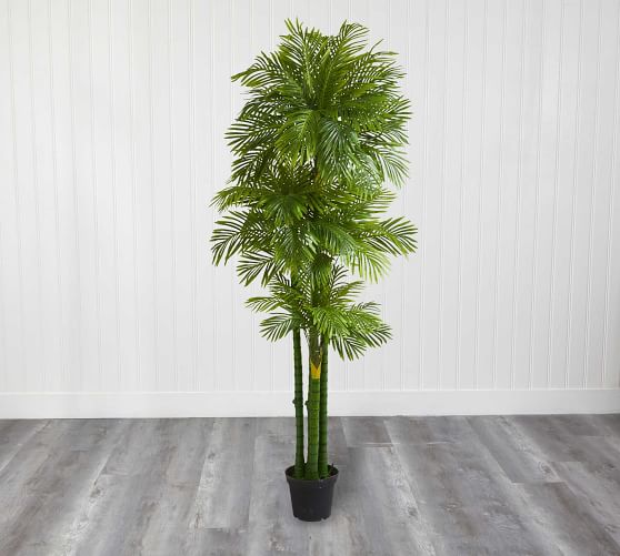Faux Phoenix Palm Tree, 7.5'