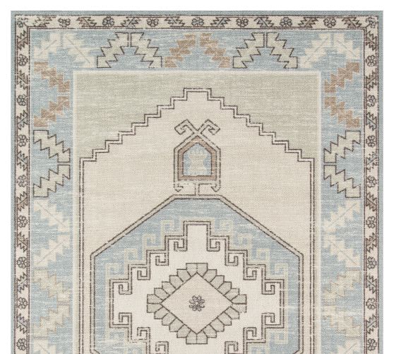 Lenora Persian Style Rug Pottery Barn, Pottery Barn How To Choose A Rug