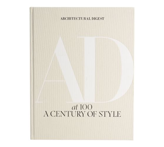 Architectural Digest A Century Of, Ivory Coffee Table Books