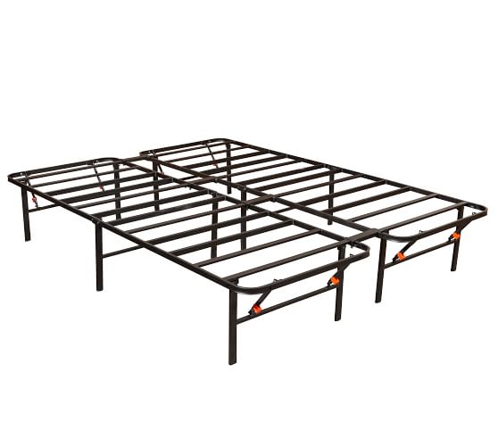 Metal Platform Bed Frame Pottery Barn, Foldable Metal Platform Bed Frame Queen