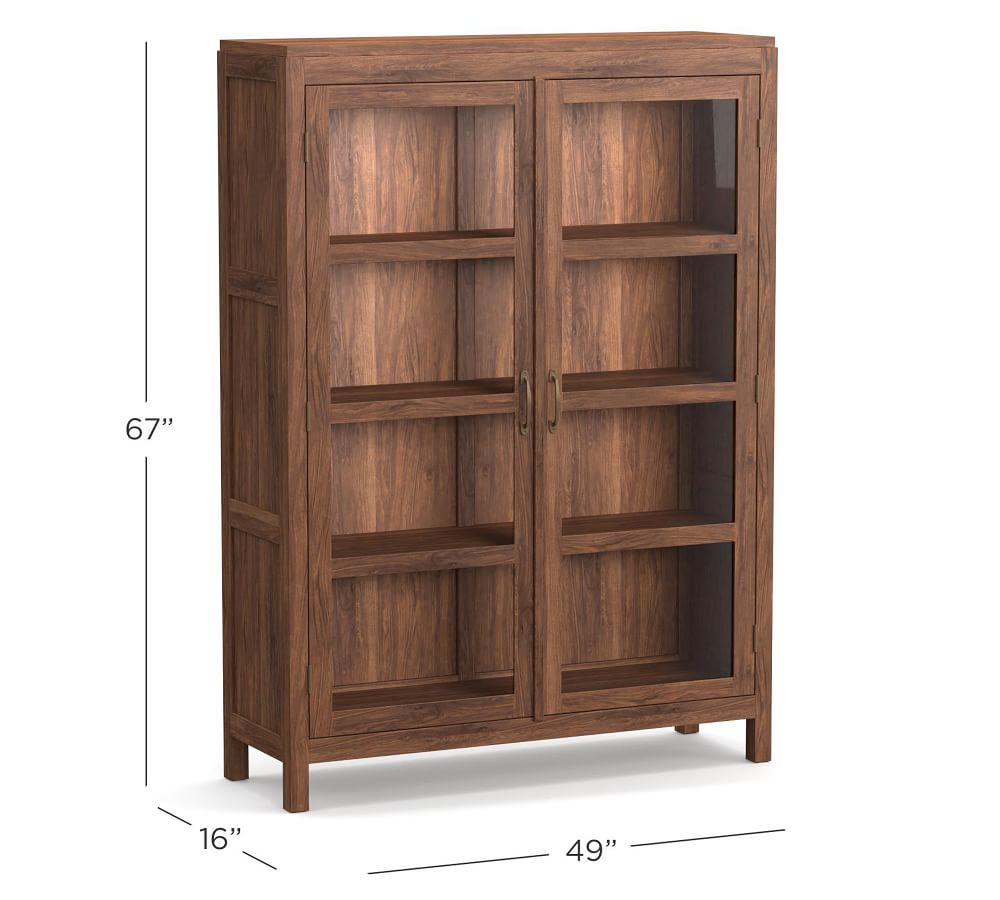 Menlo 49" x 67" Reclaimed Teak Storage Pottery Barn