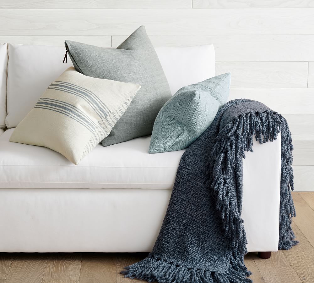 Dreamy Fringe Throw | Pottery Barn