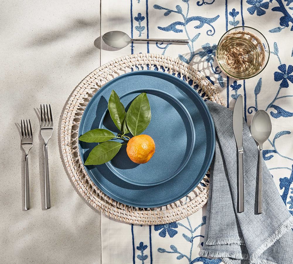 Mason Modern Melamine Dinner Plates | Pottery Barn