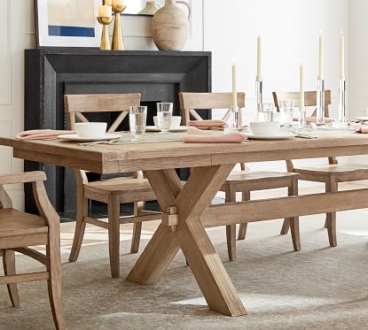 Toscana Extending Dining Table, Toscana Round Extending Dining Table Dupe