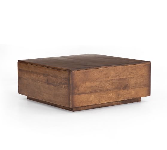 Parkview 36 Reclaimed Wood Coffee, Rustic Wood End Tables With Storage
