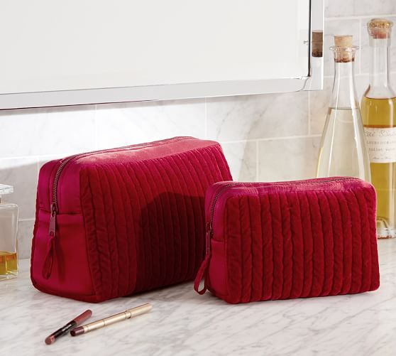 velvet makeup case