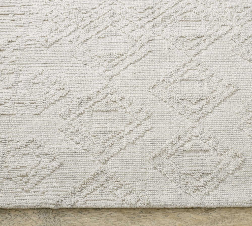 Avery Handwoven Easy Care Rug Pottery Barn