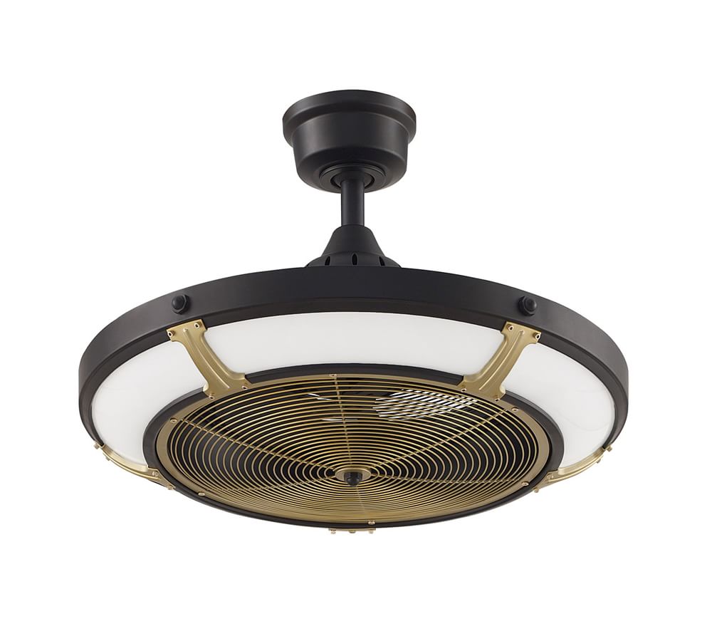 Pickett Indoor/Outdoor Drum Ceiling Fan 