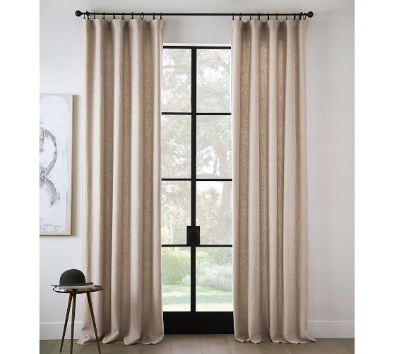 pottery barn curtains