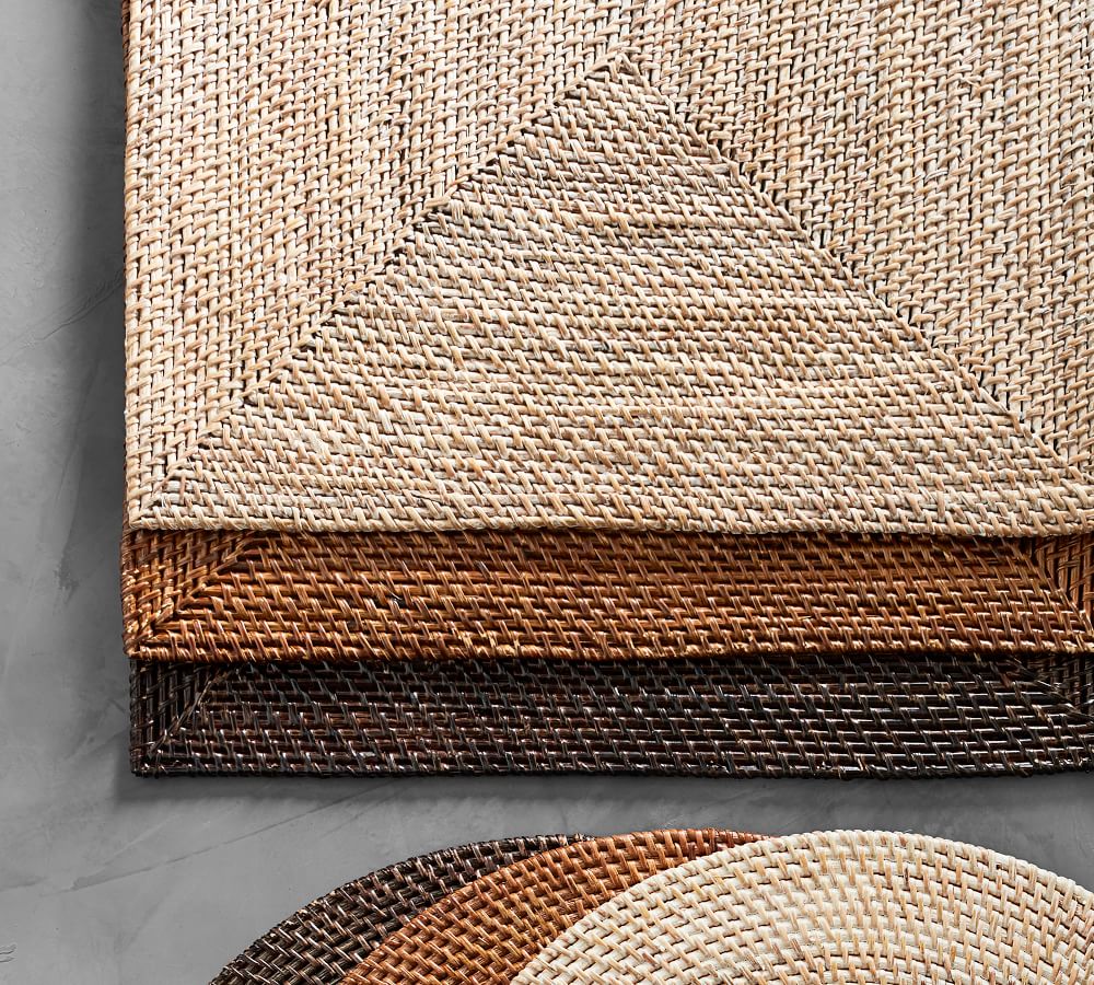 Tava Rectangle Placemat Pottery Barn
