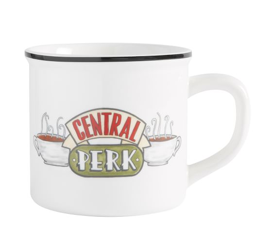 Pottery Barn Friends SMELLY CAT Coffee Mug Phoebe Song Wide Mouth Central Perk 
