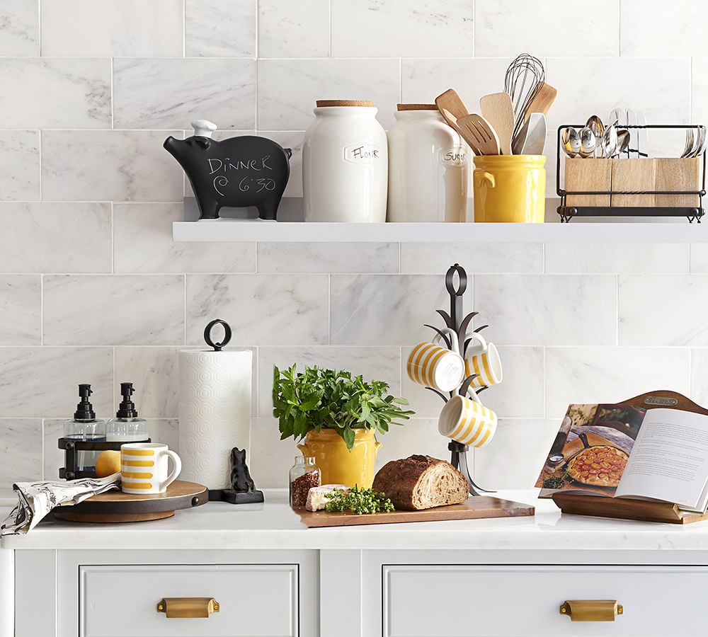 Vintage Blacksmith Recipe Holder Kitchen Accessories Pottery Barn