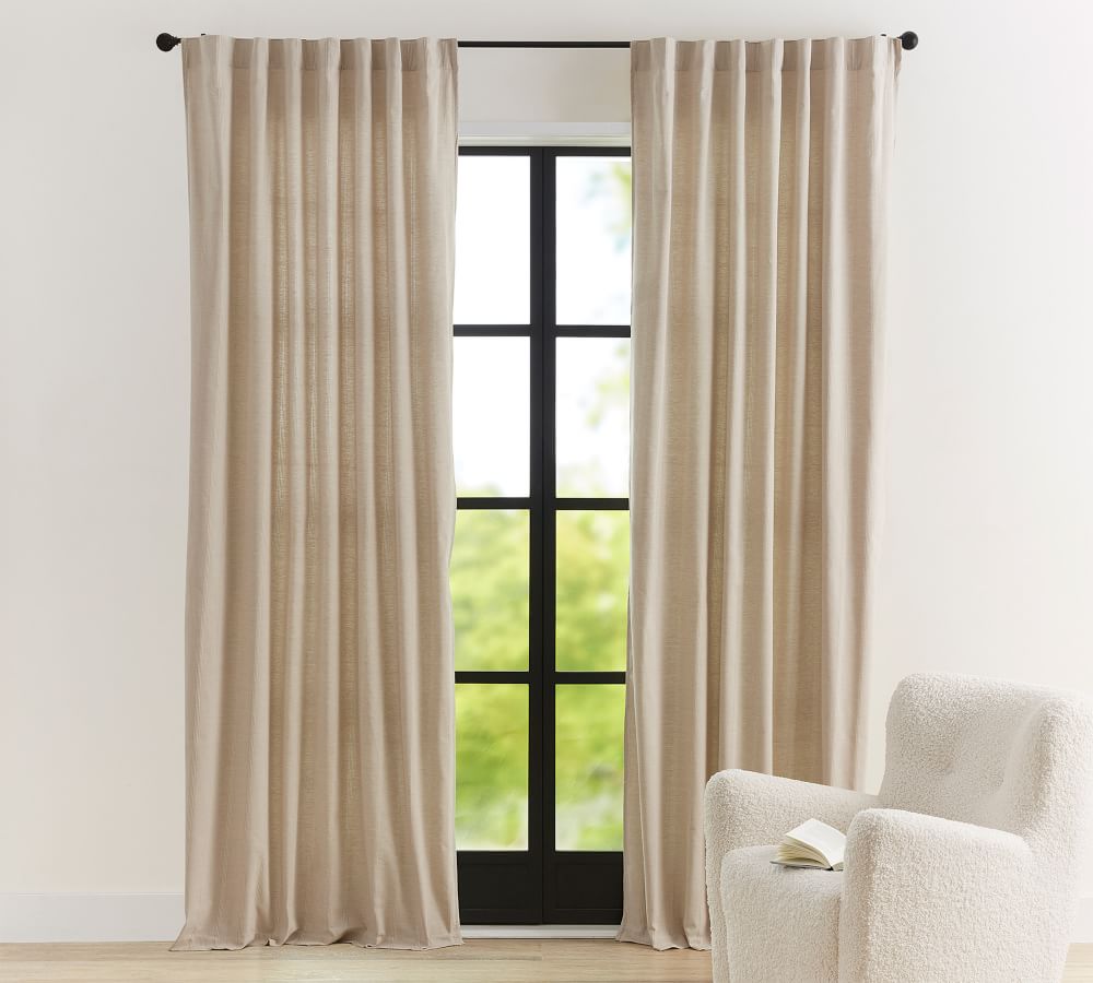 Gramercy Textured Curtain Set of 2 Pottery Barn