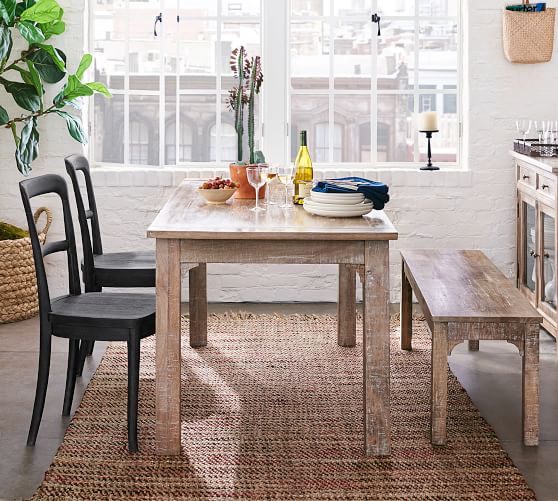 Thalia Dining Table Pottery Barn, European Dining Room Tables For Small Spaces