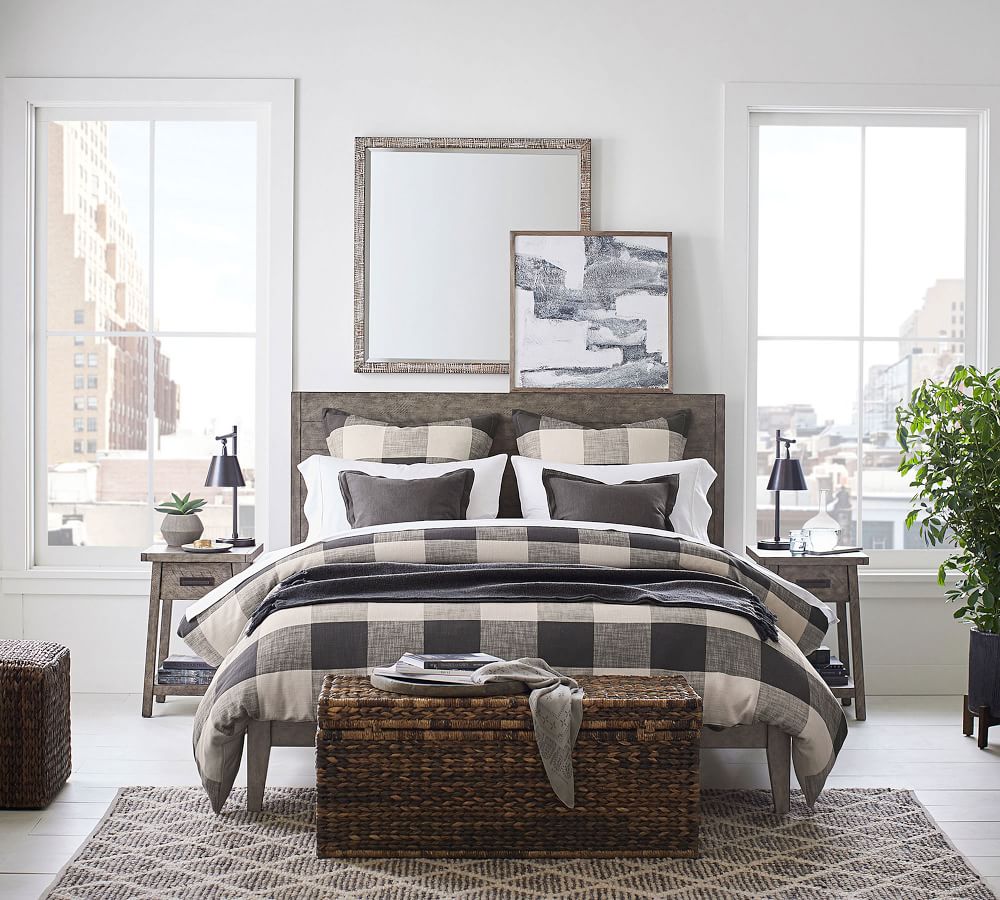 Mateo Platform Bed Pottery Barn