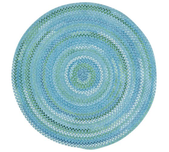 Saelor Round Braided Cotton Rug, Cleaning Cotton Braided Rugs