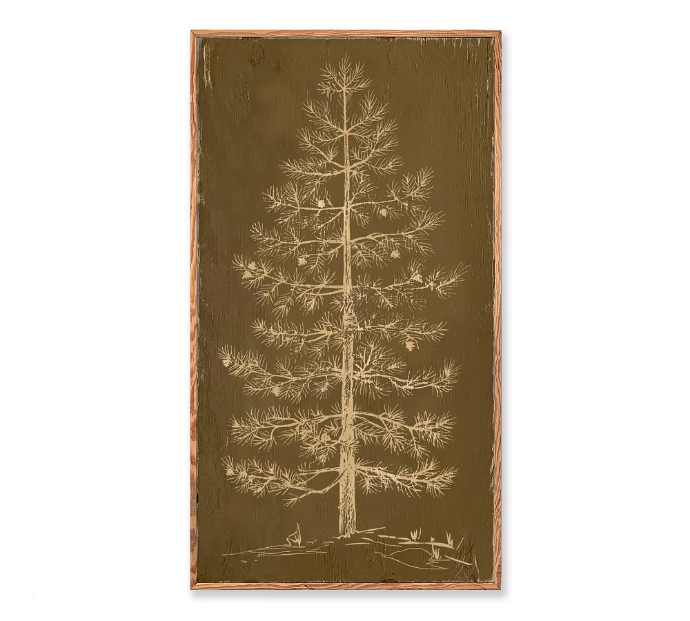 Tree Carved Wood Wall Art | Pottery Barn