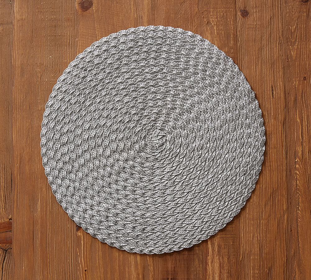 Braided Woven Placemat Set of 4 Pottery Barn