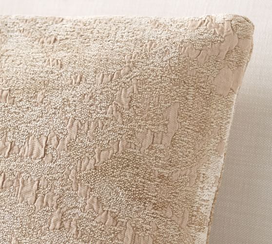Rosalia Textured Lumbar Decorative Pillow Cover | Pottery Barn
