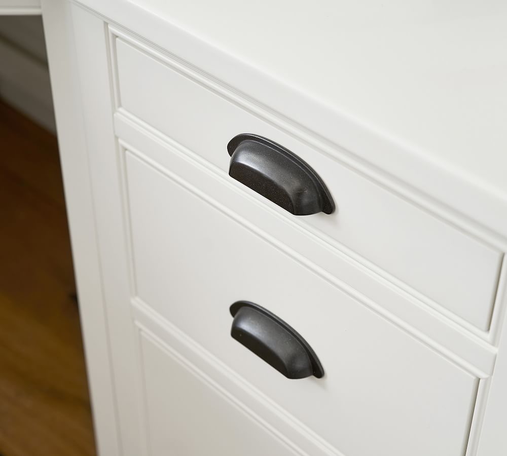 Aubrey Corner Desk with Bookcase & File Pottery Barn