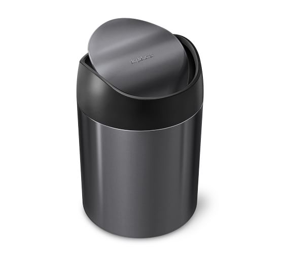 Simplehuman 1 5 Liter Trash Can, Simplehuman In Cabinet Trash Can Dimensions