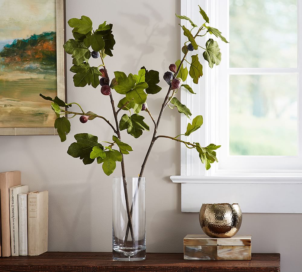 Fig Branch Artificial Flowers Pottery Barn