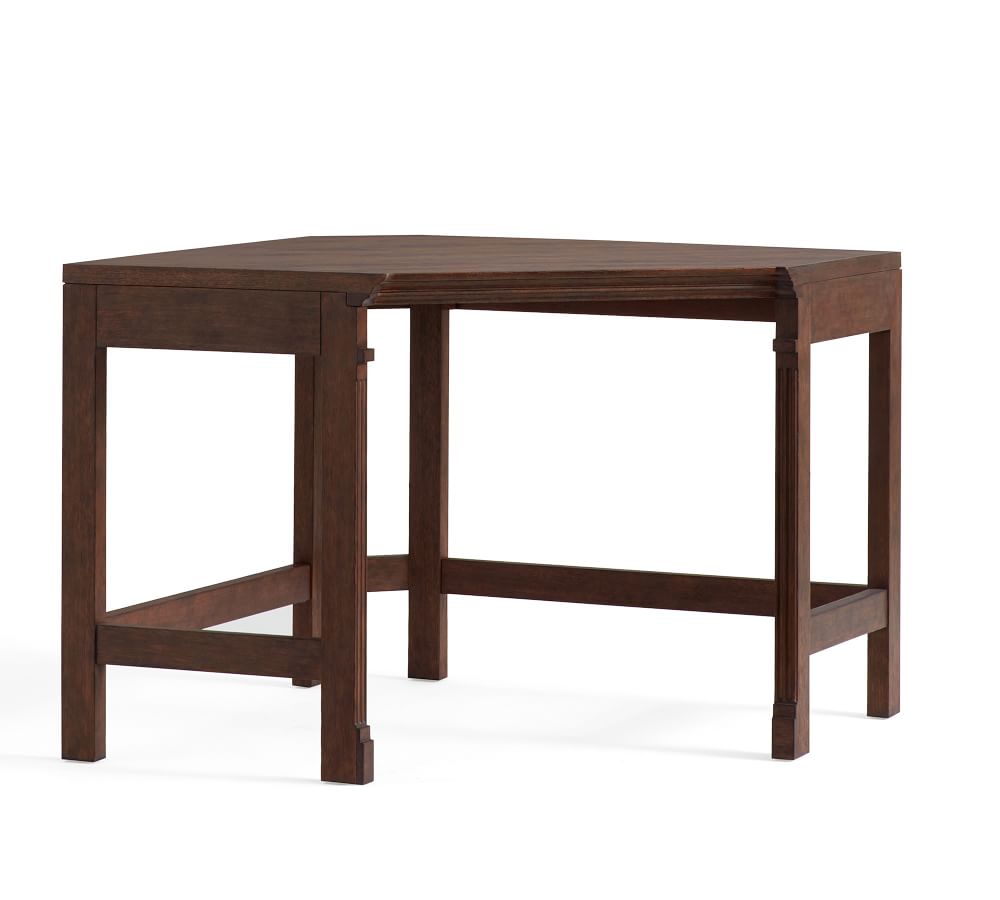 Livingston Corner Desk Top & Legs Pottery Barn