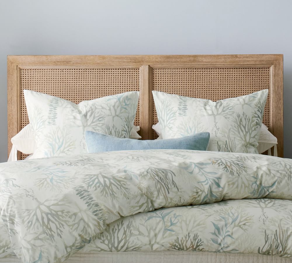 Sausalito Cane Headboard Pottery Barn