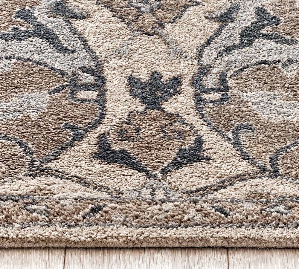 Neutral Nolan Persian Rug | Pottery Barn