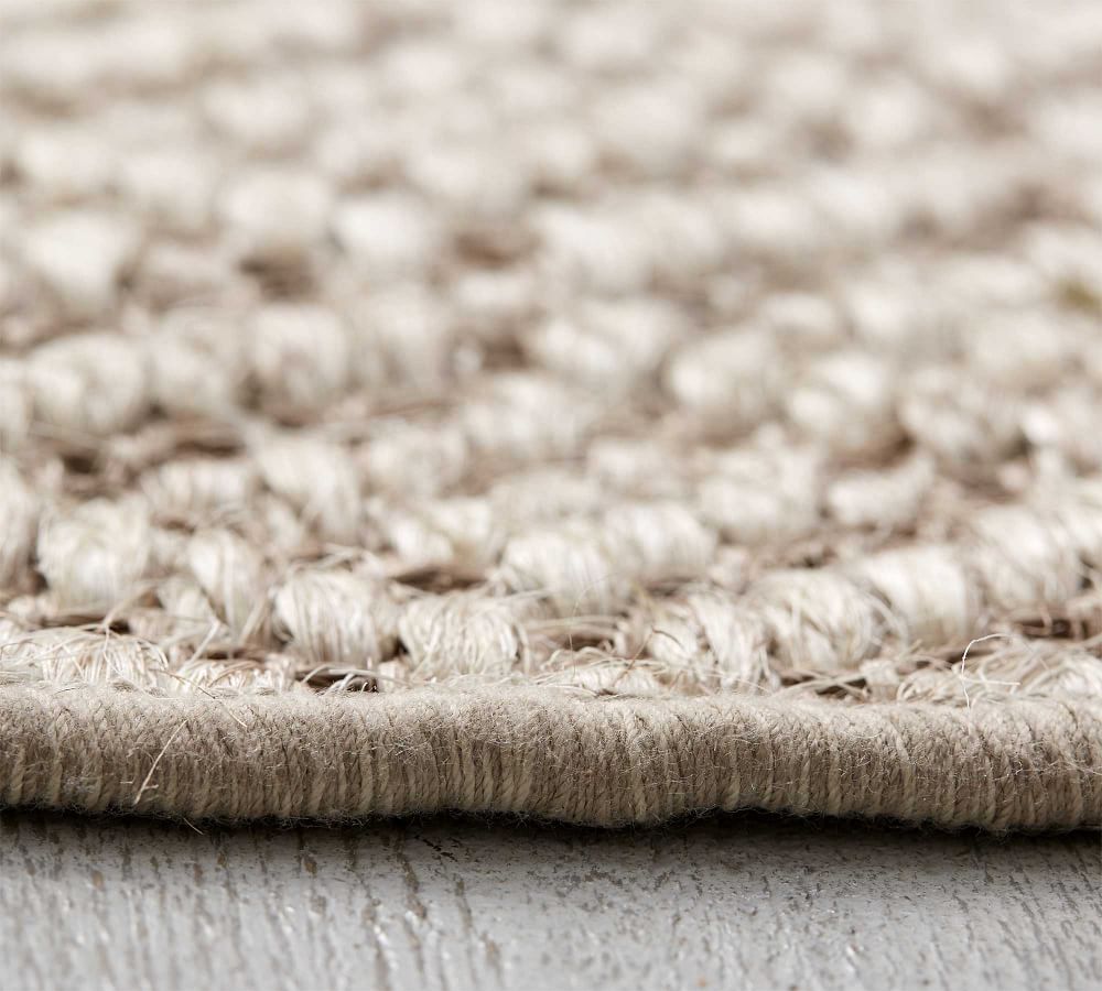 OPEN BOX Custom Diamond Sisal Rug Pottery Barn