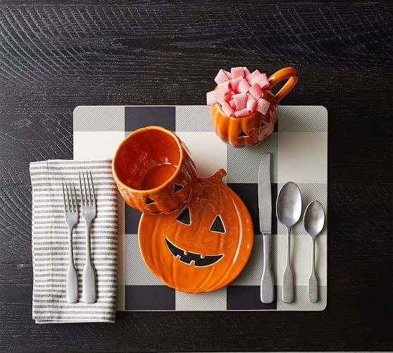 Pottery Barn Halloween Jack-O-Lantern Mug~Coffee/Tea/Hot Chocolate~Pumpkin~NEW 