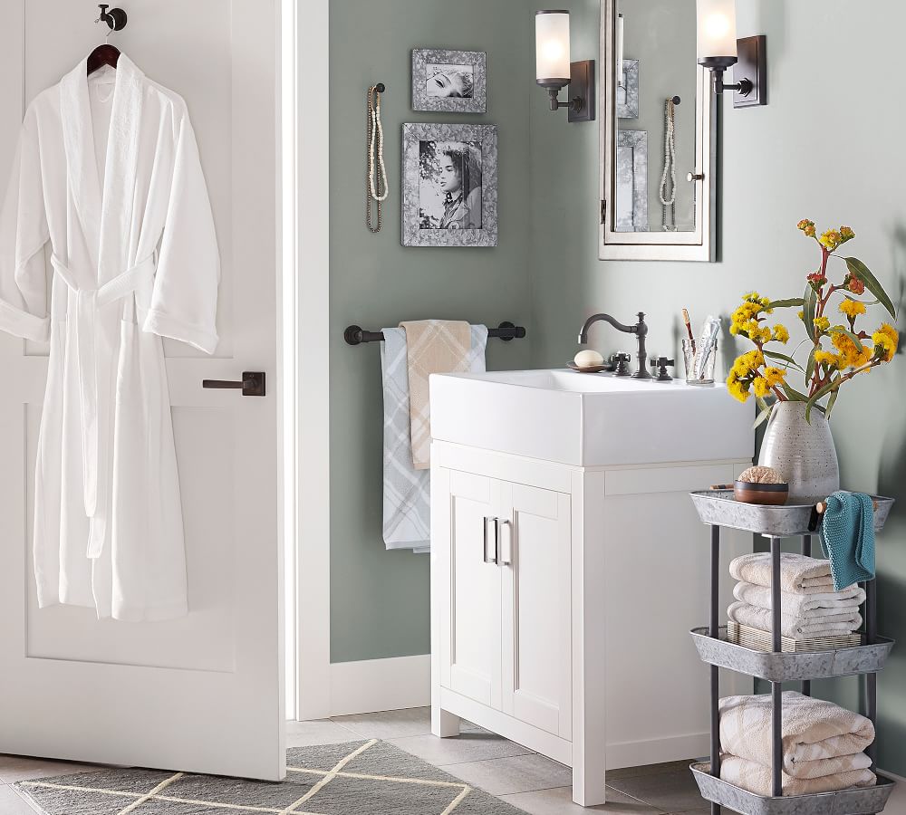 Tilden Bathroom Hardware Pottery Barn