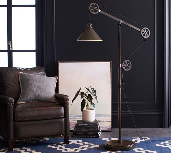 pottery barn floor lamps