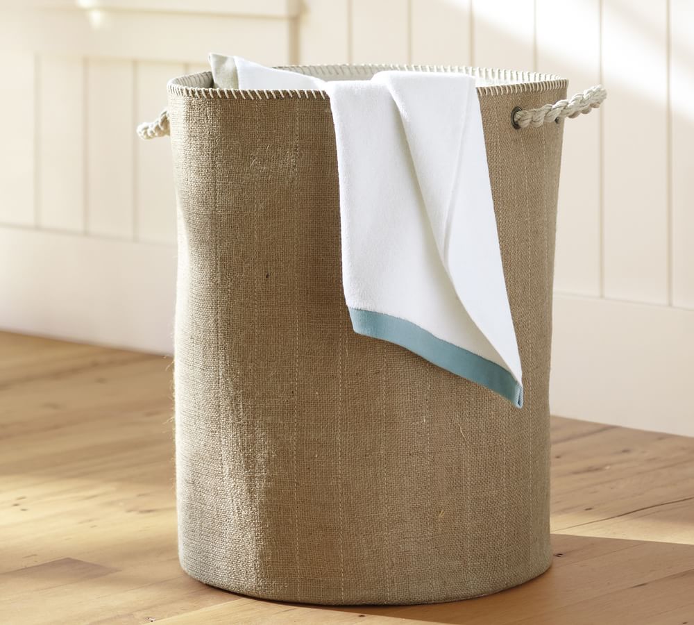 Rowley Laundry Hamper Pottery Barn