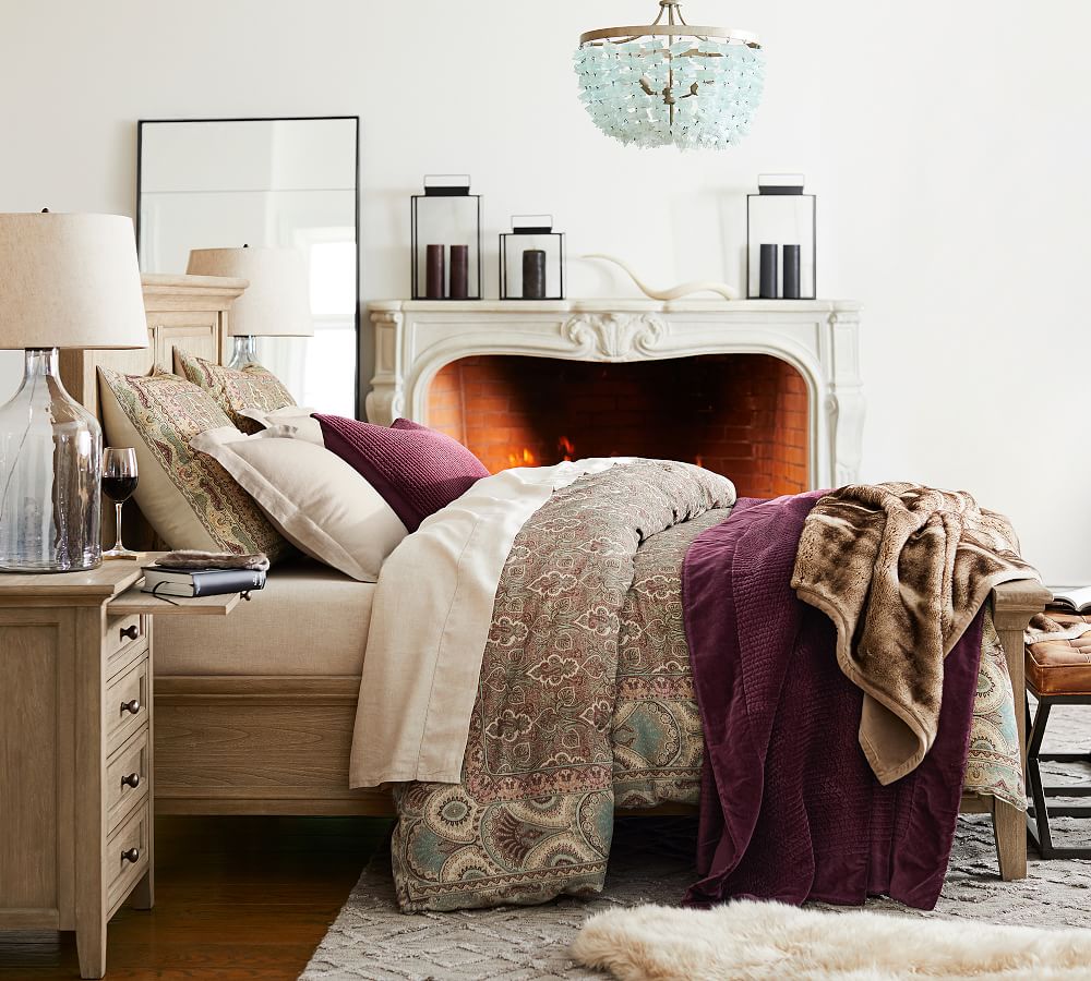 Berke Oversized Iron Frame Floor Mirror Pottery Barn