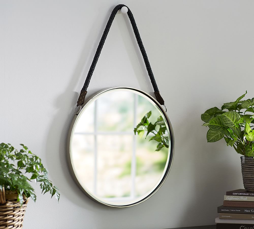 Paloma Round Mirror Pottery Barn