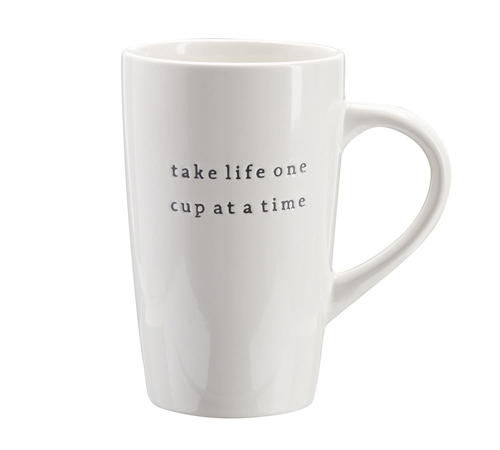 Sentiment Coffee Mug | Pottery Barn