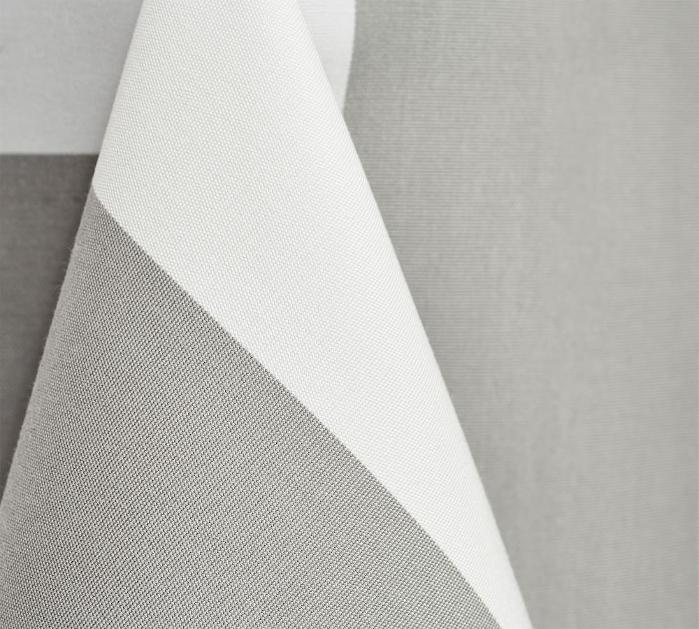 Sunbrella® Awning Stripe Indoor/Outdoor Tablecloth Pottery Barn