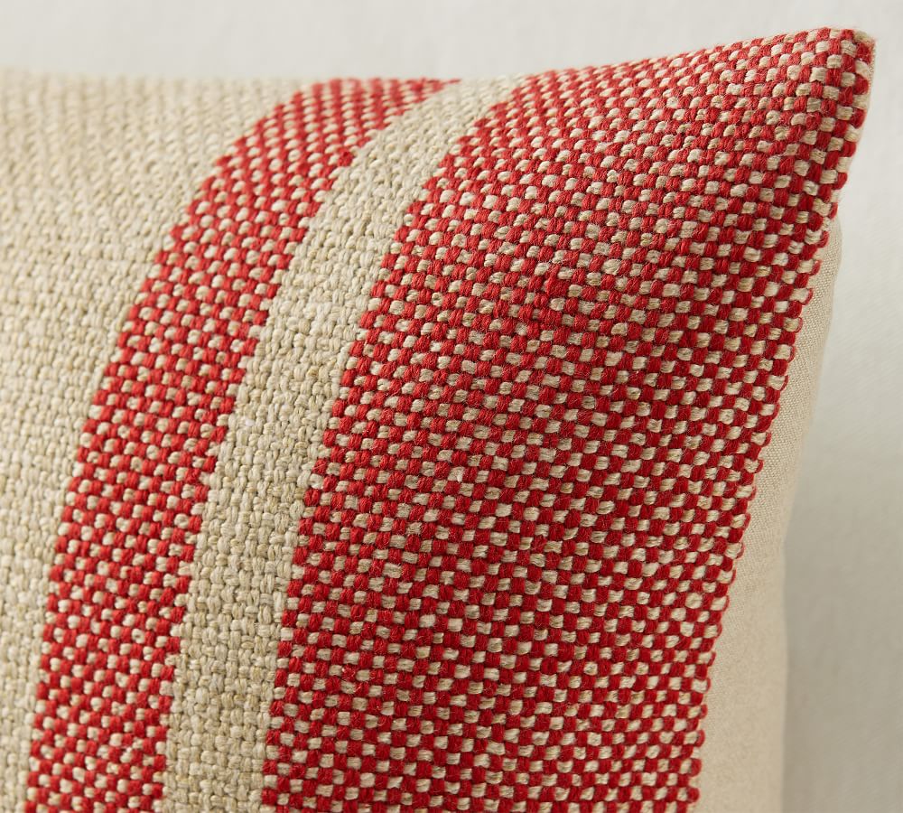 Blaine Striped Pillow Cover Pottery Barn